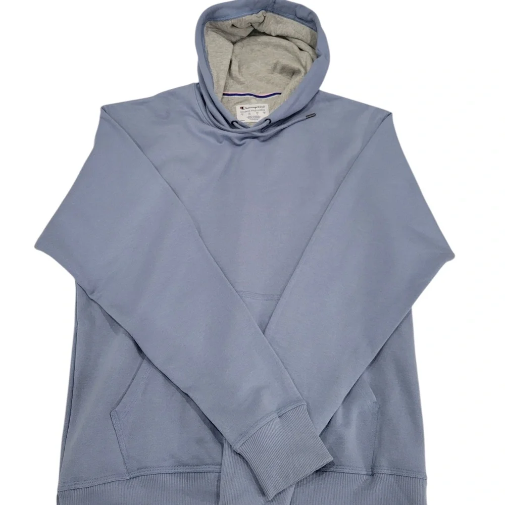 Mens Champions Sky Blue Hoodie‎ Size M